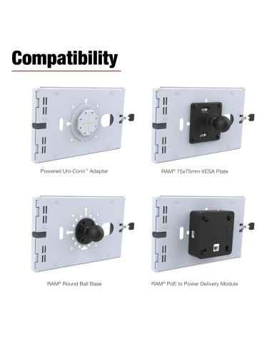 RAM® Safe-CaseT for Samsung Tab Active5 & 3 - Gray