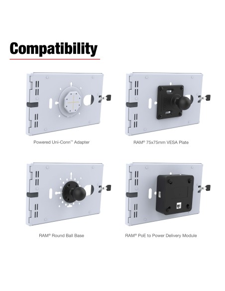 RAM® Safe-CaseT for Samsung Tab Active5 & 3 - Gray