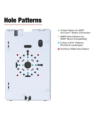 RAM® Safe-CaseT for Zebra ET4x 8" Tablet - Gray