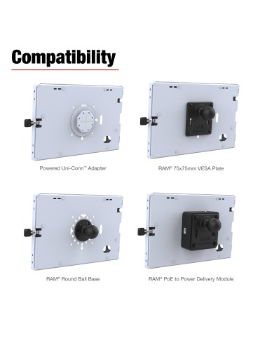 RAM® Safe-CaseT for Zebra ET4x 10" Tablet - Gray