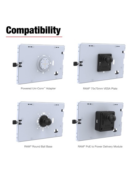 RAM® Safe-CaseT for Zebra ET4x 10" Tablet - Gray