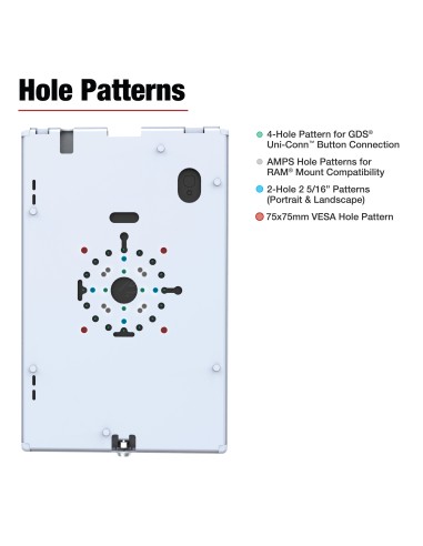RAM® Safe-CaseT for Zebra ET4x 10" Tablet - Gray