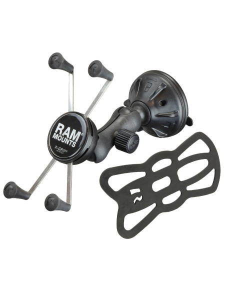 RAM® X-Grip® Large Phone Mount with Low-Profile Suction Base