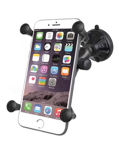 RAM® X-Grip® Large Phone Mount with Low-Profile Suction Base