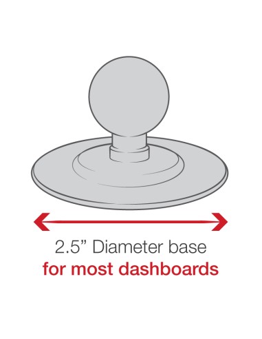 RAM® X-Grip® Large Phone Mount with Flex Adhesive Base