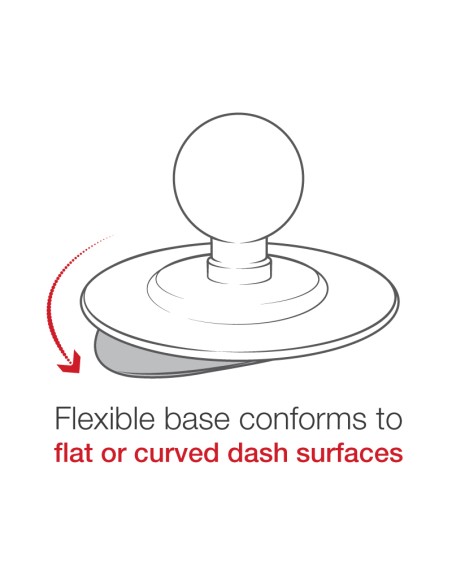 RAM® X-Grip® Large Phone Mount with Flex Adhesive Base