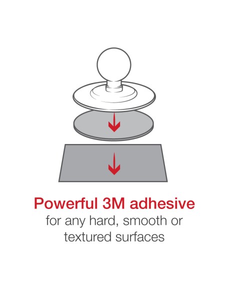 RAM® X-Grip® Large Phone Mount with Flex Adhesive Base