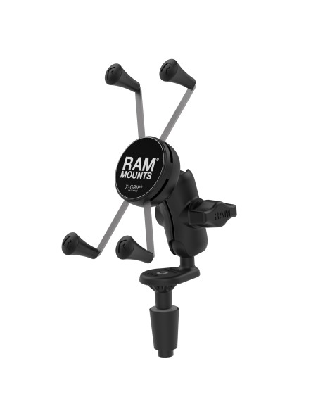 RAM® X-Grip® Large Phone Mount with Motorcycle Fork Stem Base