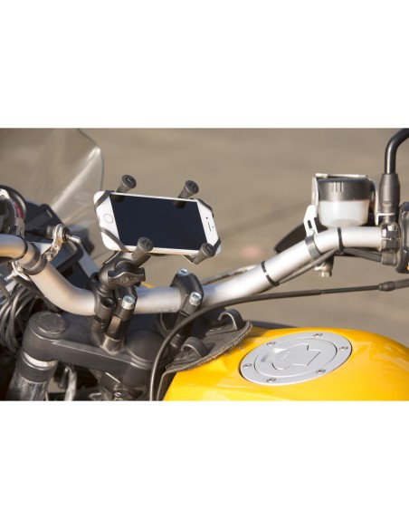 RAM® X-Grip® Phone Mount with RAM® TorqueT Medium Rail Base - Short