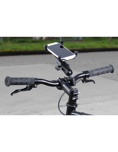 RAM® X-Grip® Large Phone Mount with TorqueT Medium Rail Base Medium Arm