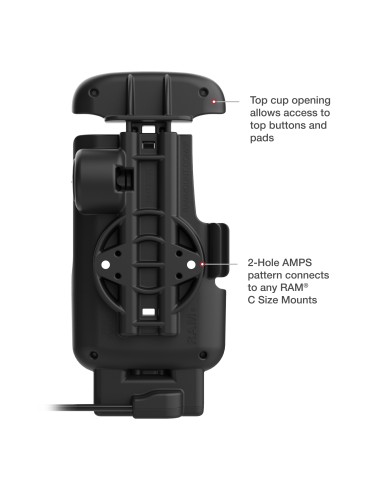 RAM® Form-Fit USB-C Dock for Zebra TC22 & TC27 with Boot