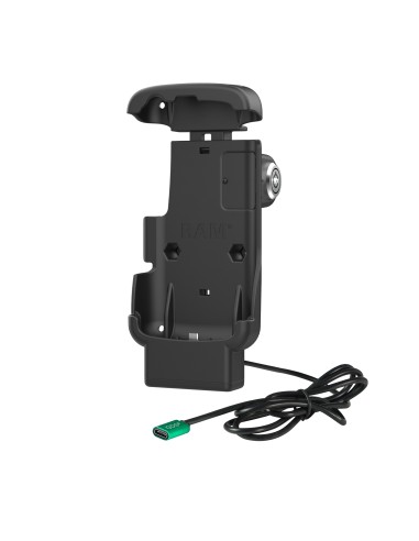 RAM® Locking Form-Fit Powered Dock for Zebra TC22 & TC27 with Boot
