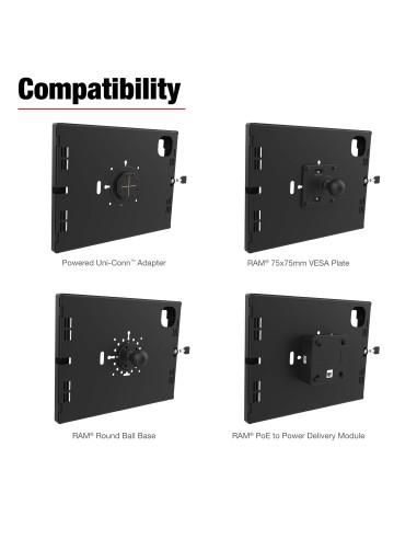 RAM® Safe-CaseT for iPad Pro 13 (M4), Air 13 (M2 & M3), & Pro 12.9