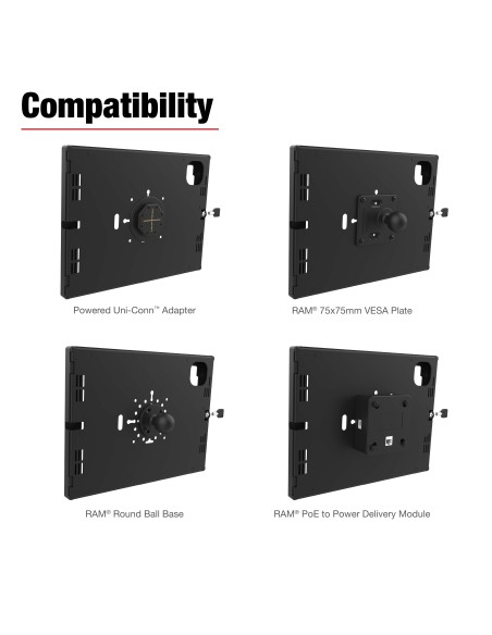 RAM® Safe-CaseT for iPad Pro 13 (M4), Air 13 (M2 & M3), & Pro 12.9