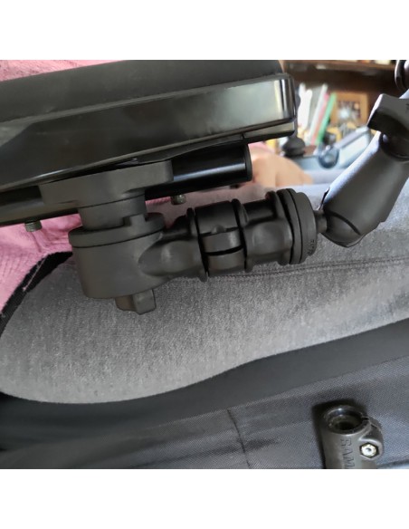 RAM® Phone Mount for Wheelchair Armrests with Quick Release & Swivel