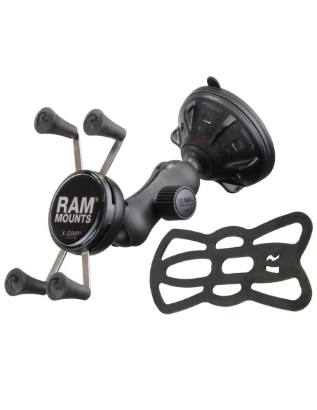 RAM® X-Grip® Phone Mount with Twist-LockT Low-Profile Suction Cup