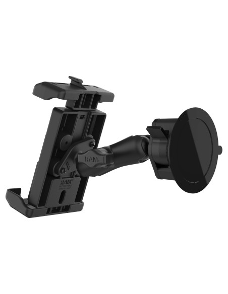RAM® Quick-GripT Pro XL Suction Cup Mount with Qi2 15W Wireless Charger