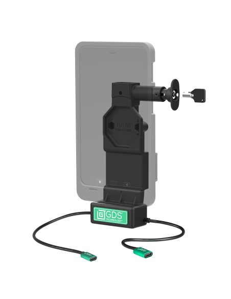 GDS® Uni-ConnT Locking Dock + Single USB-C with Release Button