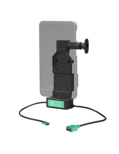 GDS® Uni-ConnT Dock + Single USB-A with Release Button