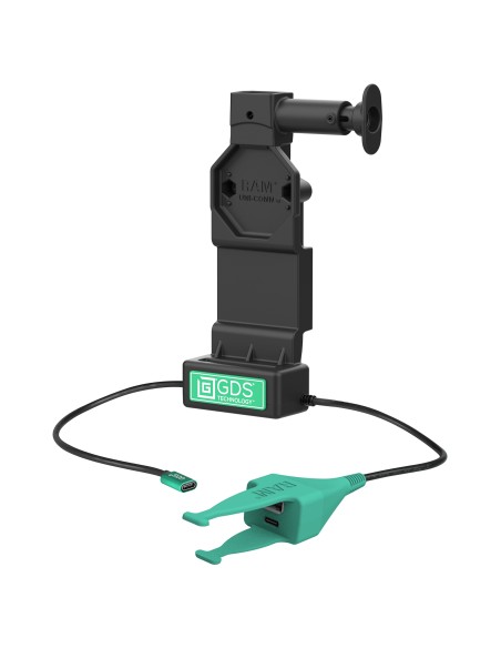 GDS® Uni-ConnT Dock + Dual USB-A & USB-C with Release Button