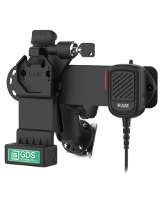 GDS® Uni-ConnT Locking PTT Remote Speaker Mic Bundle for ESChat & Zello