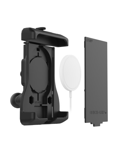 RAM® Quick-GripT Holder with Ball for iPhone 12 Series + MagSafe