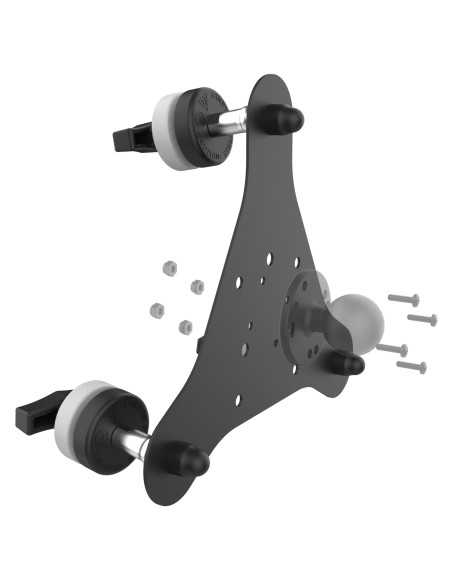 RAM® Tough-MagT 48MM 3-Point Pivoting Magnetic Mounting Base