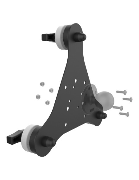 RAM® Tough-MagT 48MM 3-Point Magnetic Mounting Base