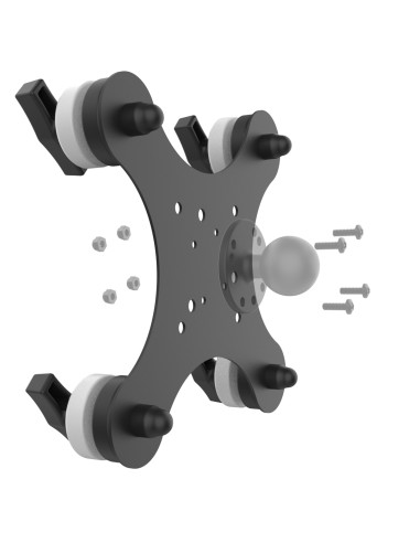 RAM® Tough-MagT 48MM 4-Point Magnetic Mounting Base