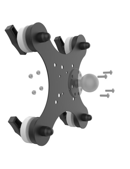 RAM® Tough-MagT 48MM 4-Point Magnetic Mounting Base