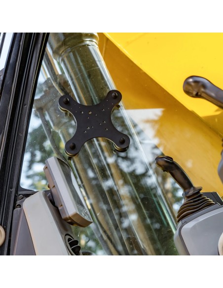 RAM® Tough-MagT 48MM 4-Point Magnetic Mounting Base