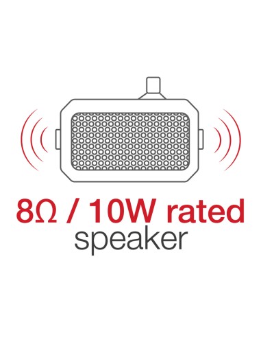 GDS® AudioT Amplified Speaker with PTT Breakout Feature