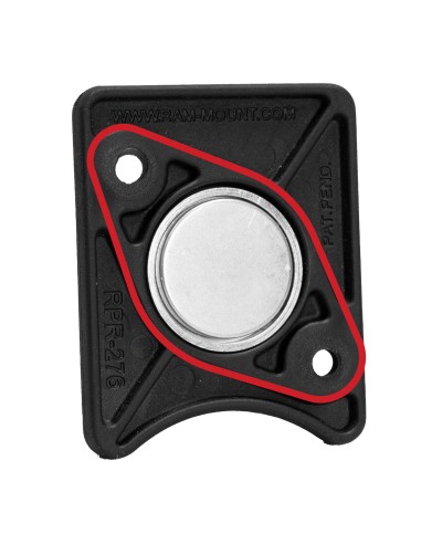 RAM® Power PlateT II Magnetic Holder with Steel Adhesive Plates