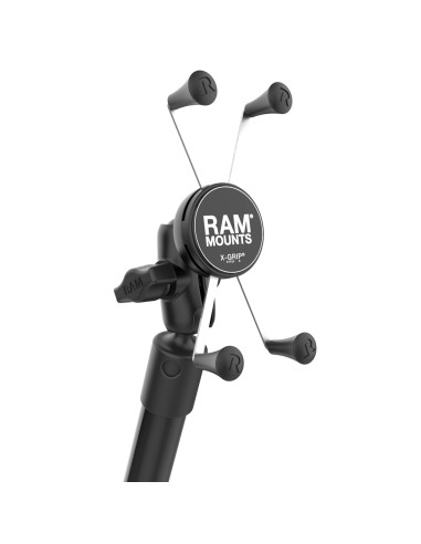 RAM® Press-N-LockT 24" Kayak Tube Base with X-Grip® Large Phone Holder
