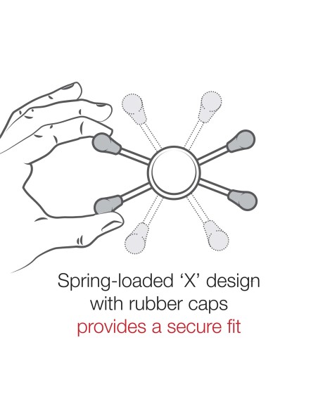 RAM® Press-N-LockT 24" Kayak Tube Base with X-Grip® Large Phone Holder