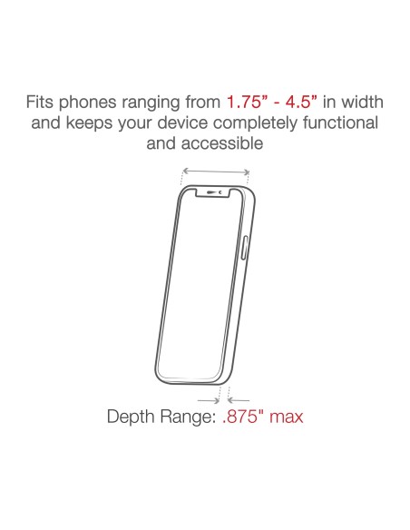 RAM® Press-N-LockT 24" Kayak Tube Base with X-Grip® Large Phone Holder