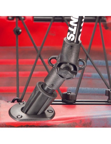 RAM® Press-N-LockT 24" Kayak Tube Base with X-Grip® Large Phone Holder