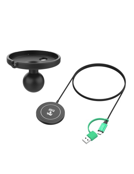 RAM® Ball Adapter with RAM® Qi2 15W Wireless Charger