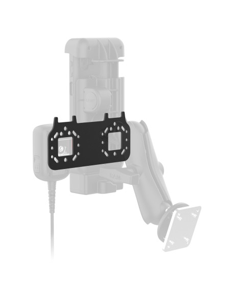 RAM® Short Bracket Adapter for PTT Remote Speaker Microphones