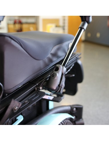 RAM® X-Grip® Wheelchair Seat Track Mount for 9"-11" Tablets