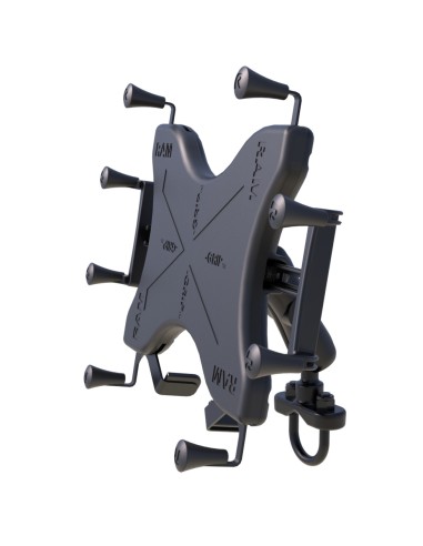 RAM® X-Grip® Large Tablet Mount with Handlebar U-Bolt Base