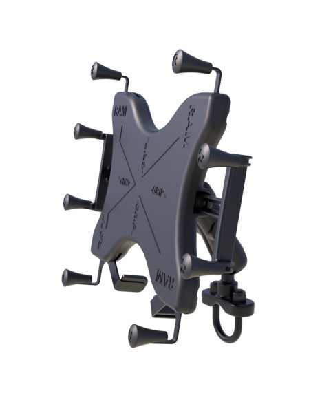 RAM® X-Grip® Large Tablet Mount with Handlebar U-Bolt Base