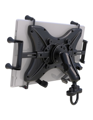 RAM® X-Grip® Large Tablet Mount with Handlebar U-Bolt Base