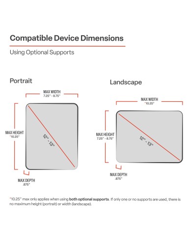 RAM® X-Grip® Large Tablet Mount with Handlebar U-Bolt Base