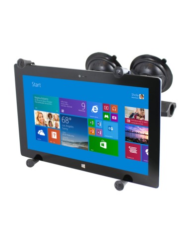 RAM® X-Grip® with Twist-LockT Dual Suction for 9"-11" Tablets - Long