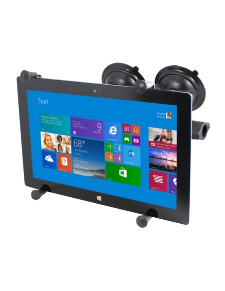 RAM® X-Grip® with Twist-LockT Dual Suction for 9"-11" Tablets - Long