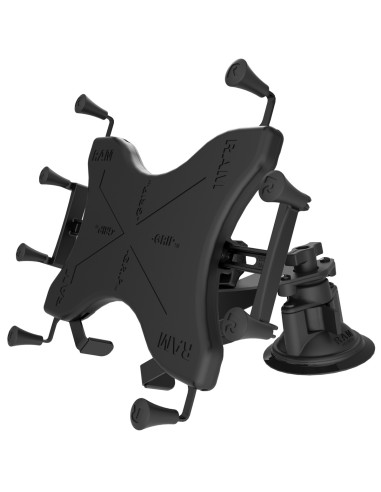RAM® X-Grip® with Twist-LockT Pivot Suction for 9"-11" Tablets - Short
