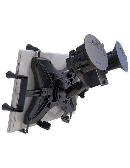 RAM® X-Grip® with RAM® Twist-LockT Pivot Suction for 12"-13" Tablets