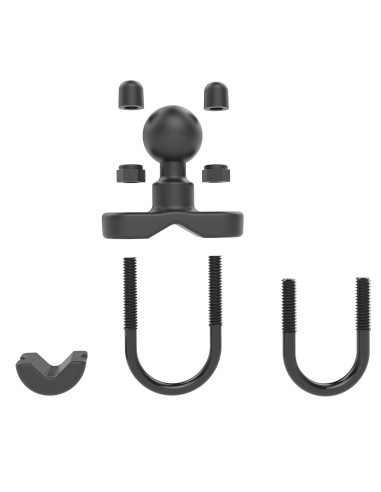 RAM® Handlebar U-Bolt Base for Rails 0.5" to 1.25" in Diameter - B Size