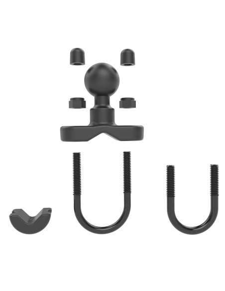 RAM® Handlebar U-Bolt Base for Rails 0.5" to 1.25" in Diameter - B Size